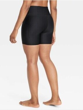 Women's Effortless Support Bike Shorts 6" | Black, Moisture Wicking UPF 50+